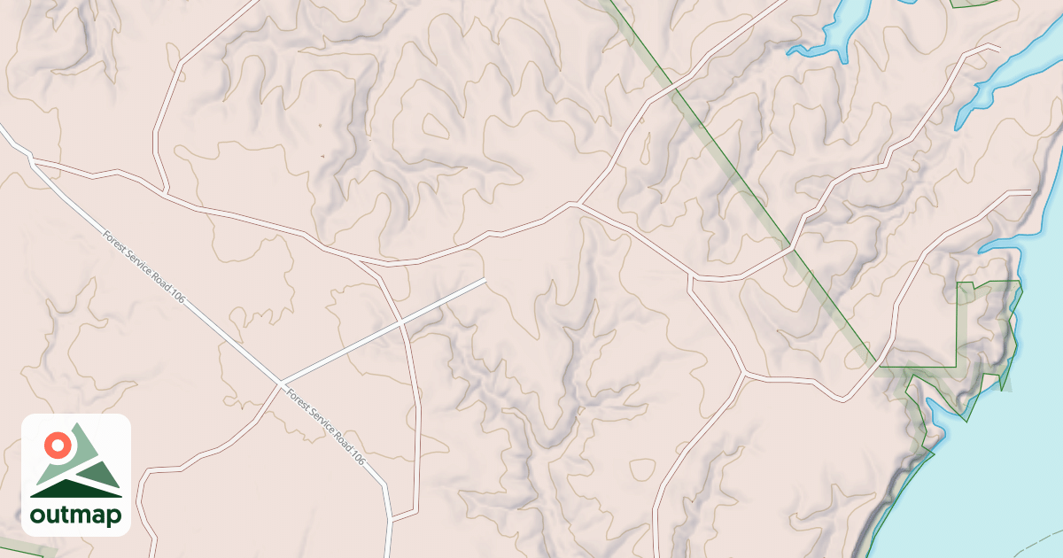 Map of USFS Motor Vehicle Use Map Roads {C83AFBBB-6DB5-44B8-ABCB-C8898ACFD41D}