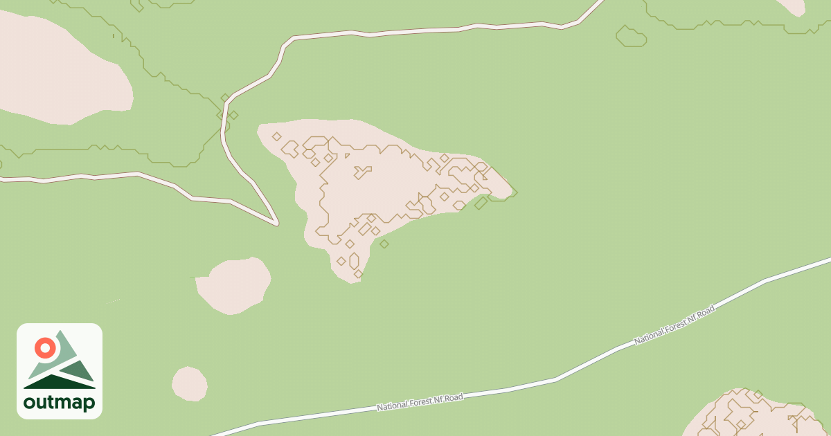 Map of USFS National Forest System Roads {D3D026DA-DF0B-4184-9519-F439BD32C12B}