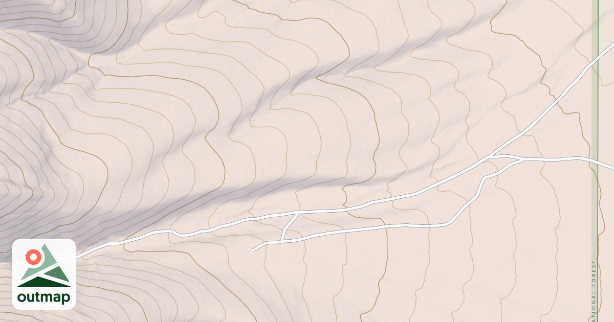 Map of ROCKY CANYON