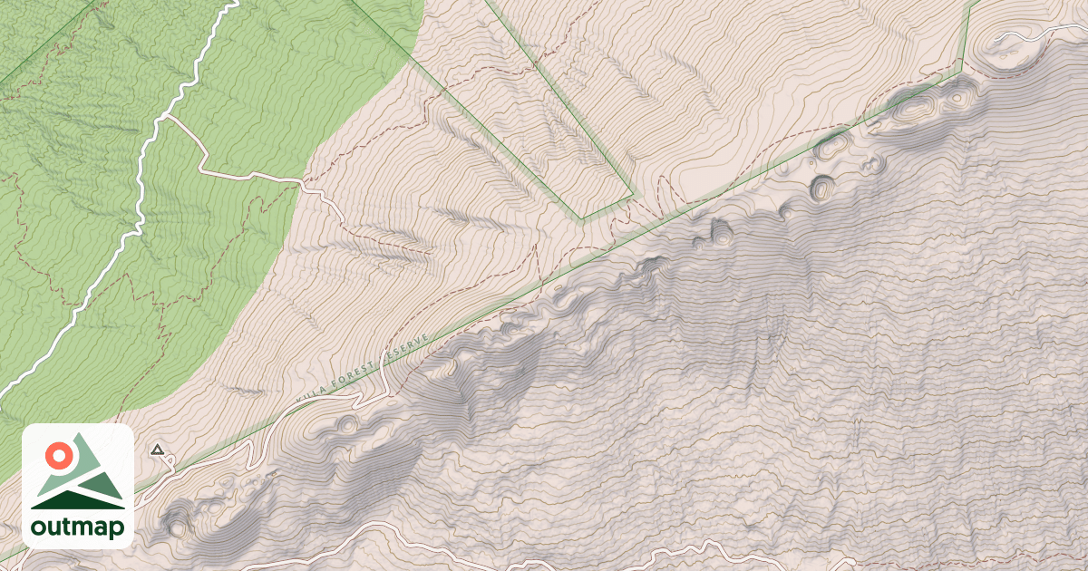 Map of Skyline Road