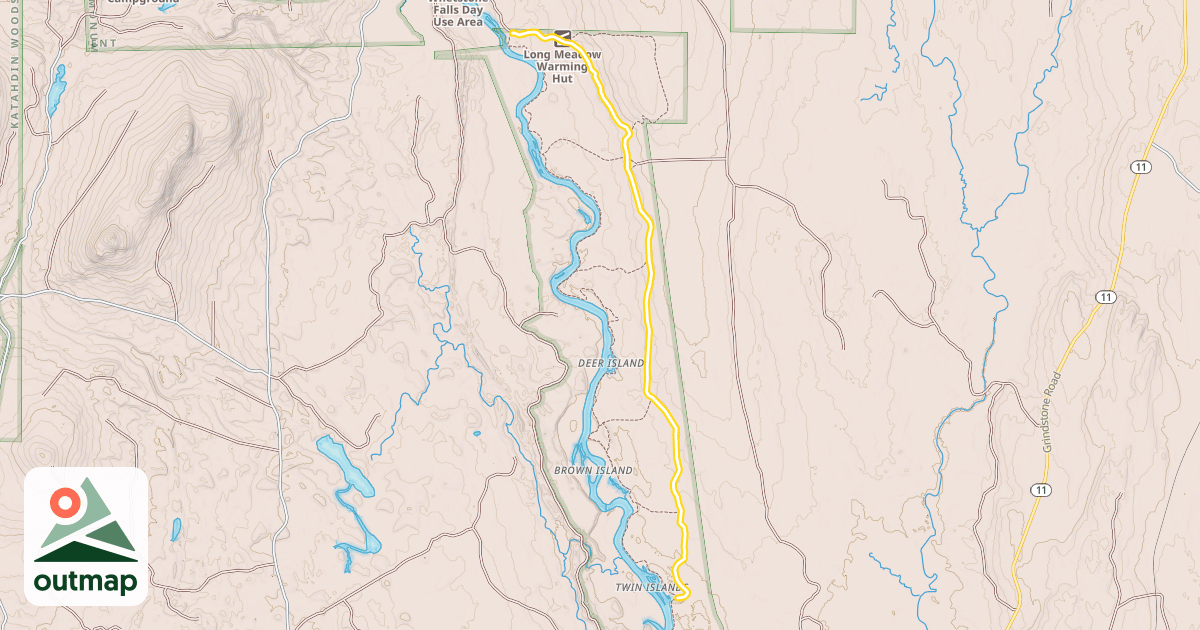 Map of Tote Road