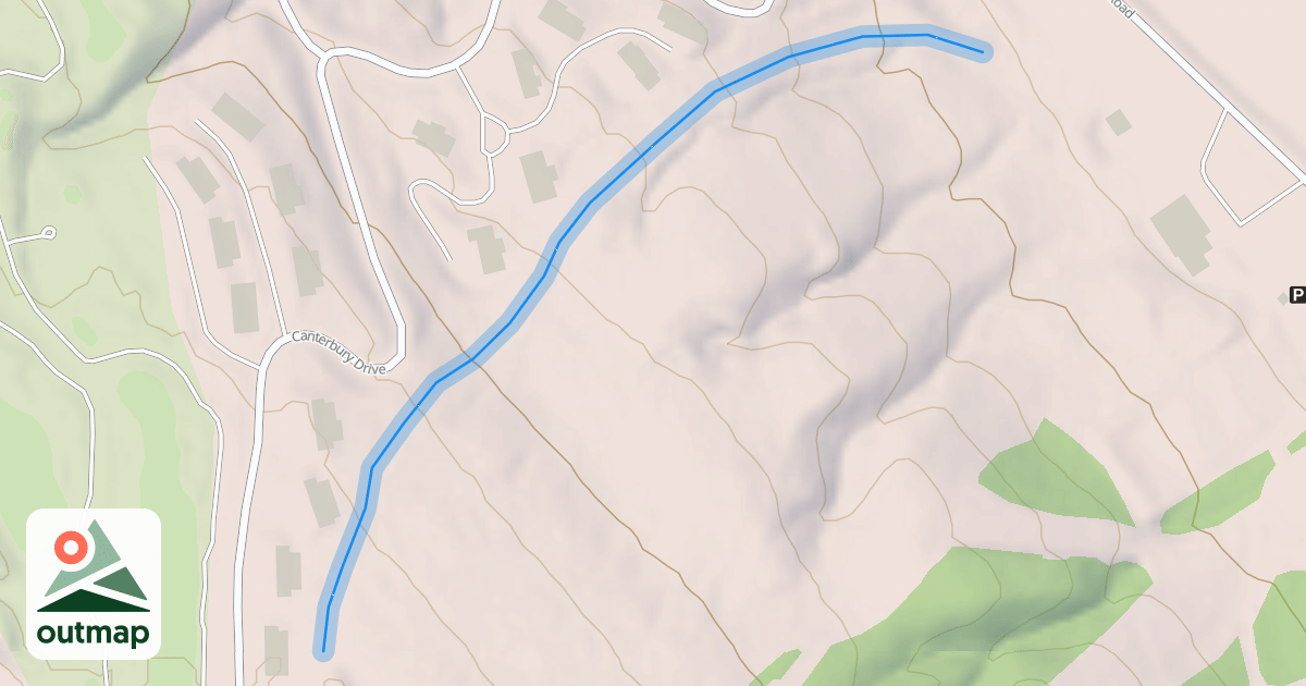 Map of Greenwood Forest Trail