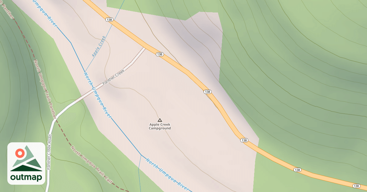 Map of APPLE CR CG