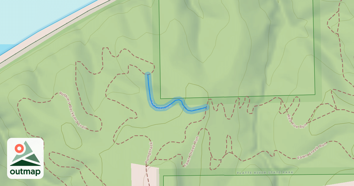 Map of Red Fox Run