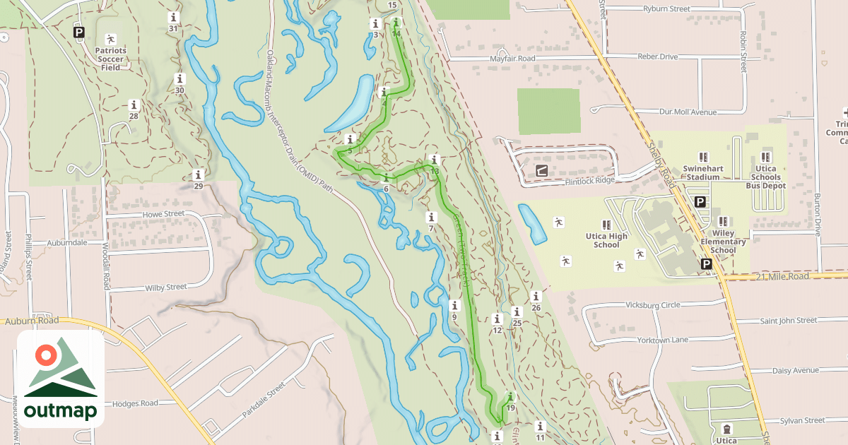 Map of Green (Two Track)