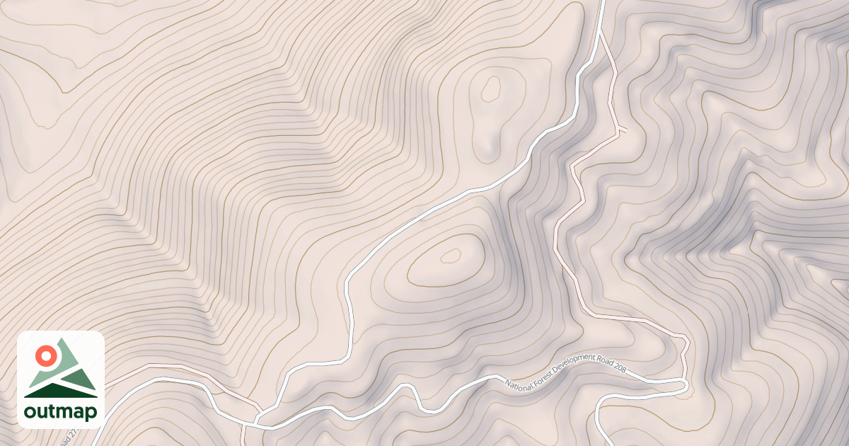 Map of DRY CREEK E