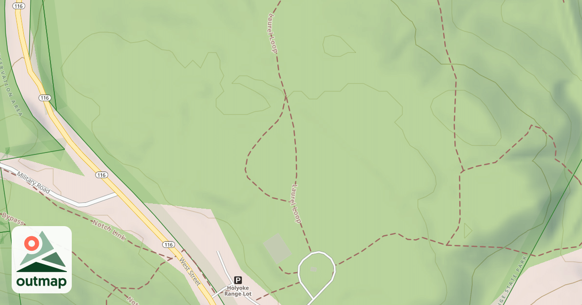 Map of Laurel Loop Trail