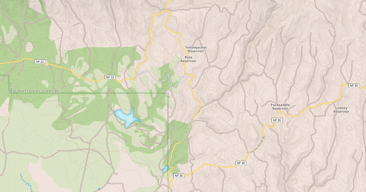 Map preview of USFS Motor Vehicle Use Map Roads {7B5EE6B1-6122-4AAC-A188-42AE340CC911}