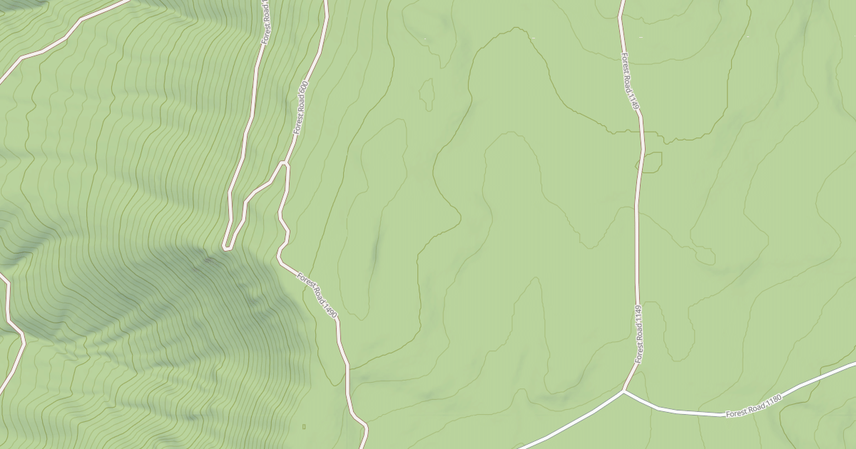 Map preview of USFS Motor Vehicle Use Map Roads {5DC9D573-98C7-4919-8D45-471DC6C4E788}