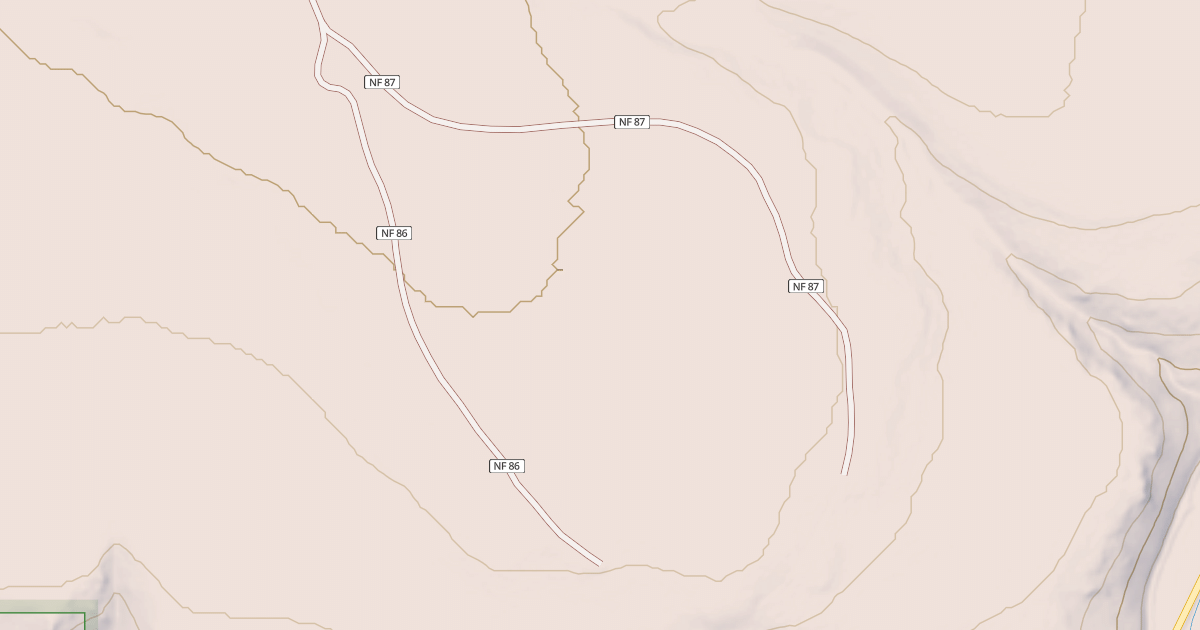 Map preview of USFS Motor Vehicle Use Map Roads {0396DD04-65C4-414F-A01B-9B2A3DA396F6}