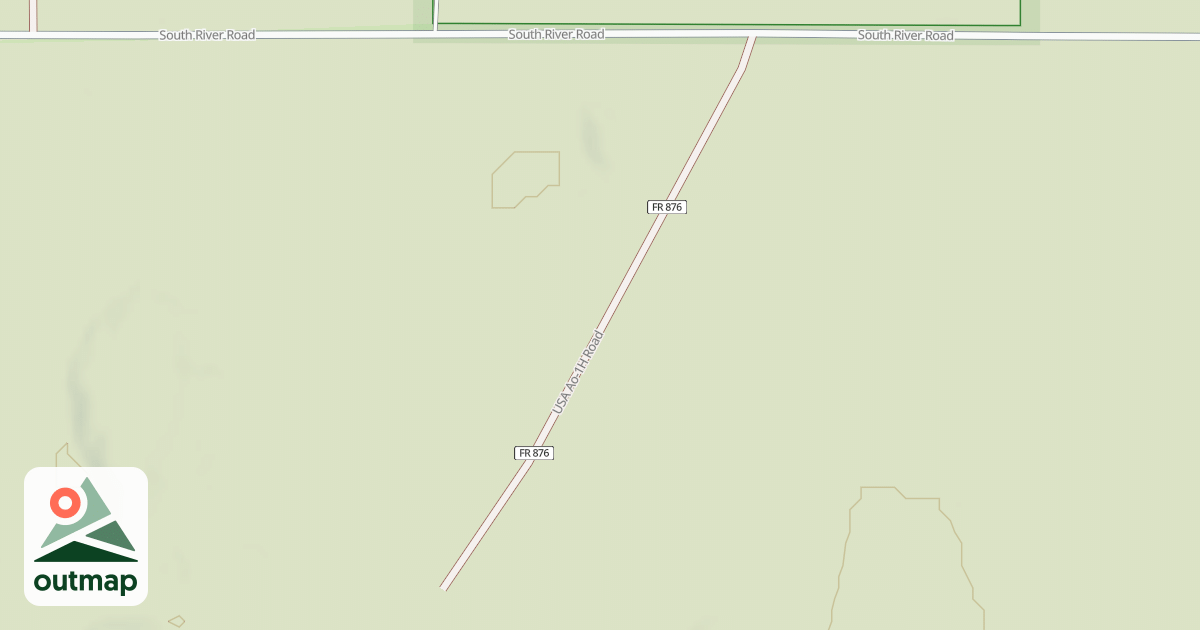 Map of USA AO-1H