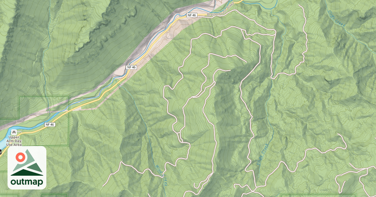 Map of WIND CREEK
