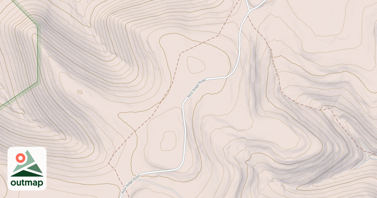 Map of Susquehannock State Forest Snowmobile Trails