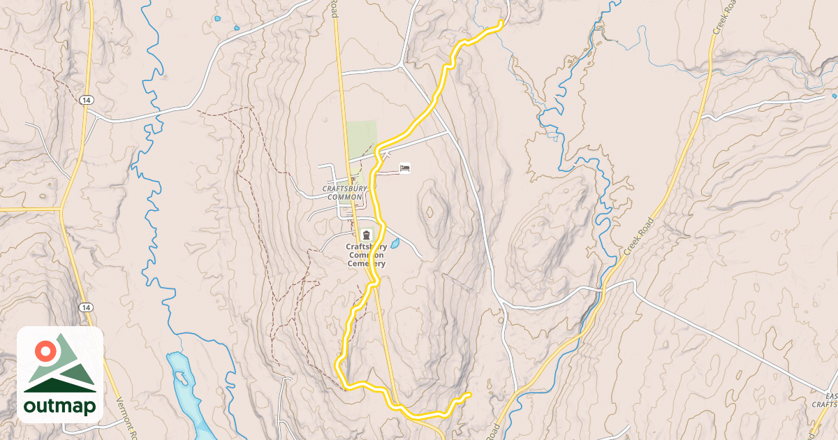 Map of Common Trail