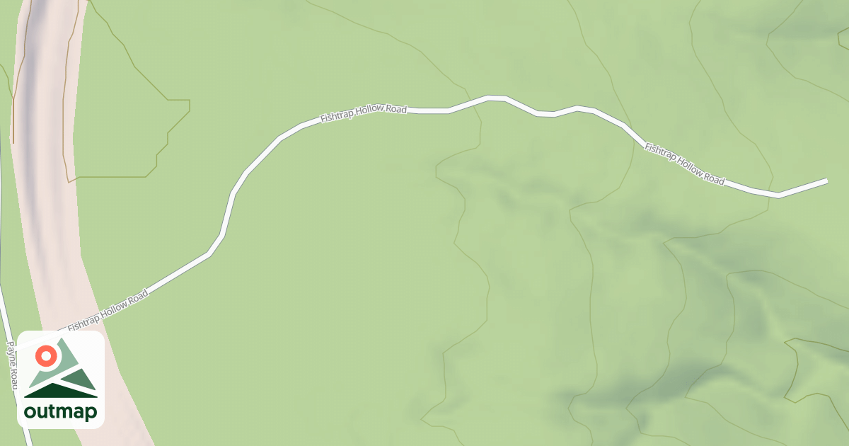 Map of FISHTRAP HOLLOW