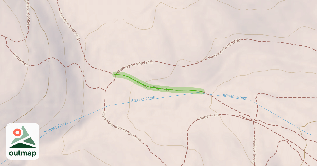 Map of Downey's Connector