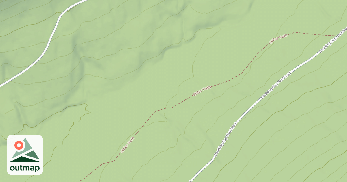 Map of Colonel Denning State Park and Tuscarora State Forest Trails