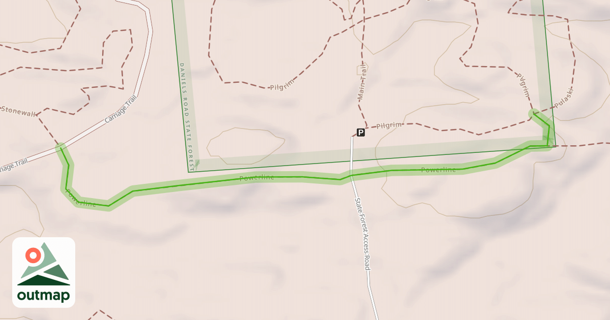 Map of Powerline
