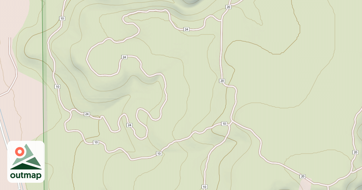 Map of USFS Motor Vehicle Use Map Roads {2EC17855-416C-4987-A92B-FD0A9B2AC397}