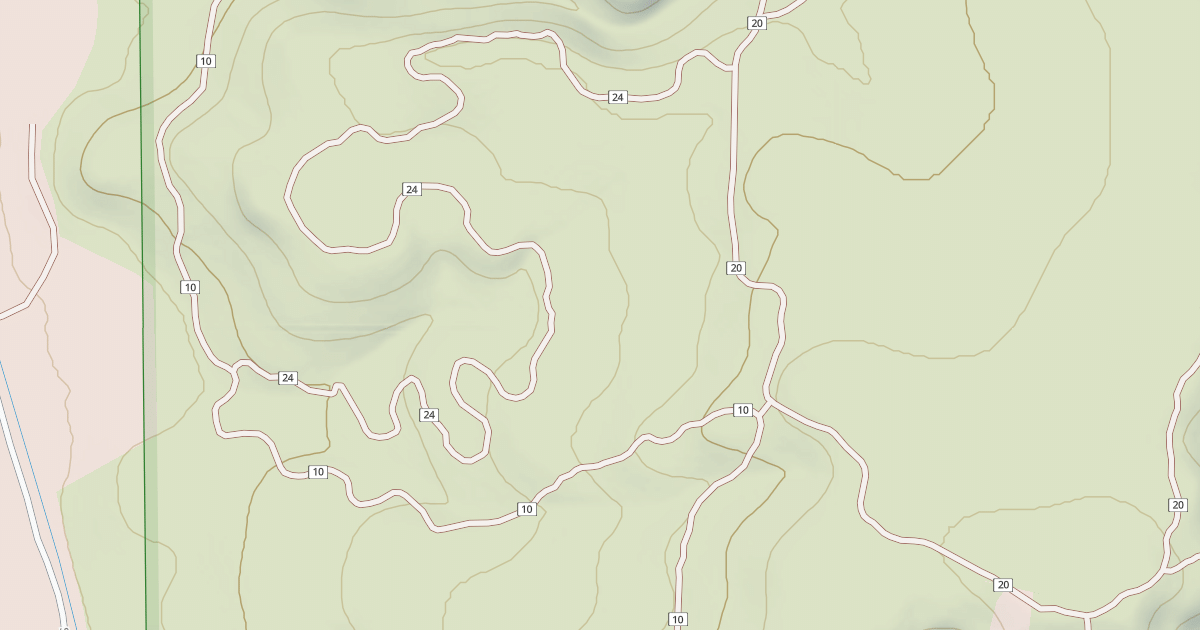 Map preview of USFS Motor Vehicle Use Map Roads {2EC17855-416C-4987-A92B-FD0A9B2AC397}
