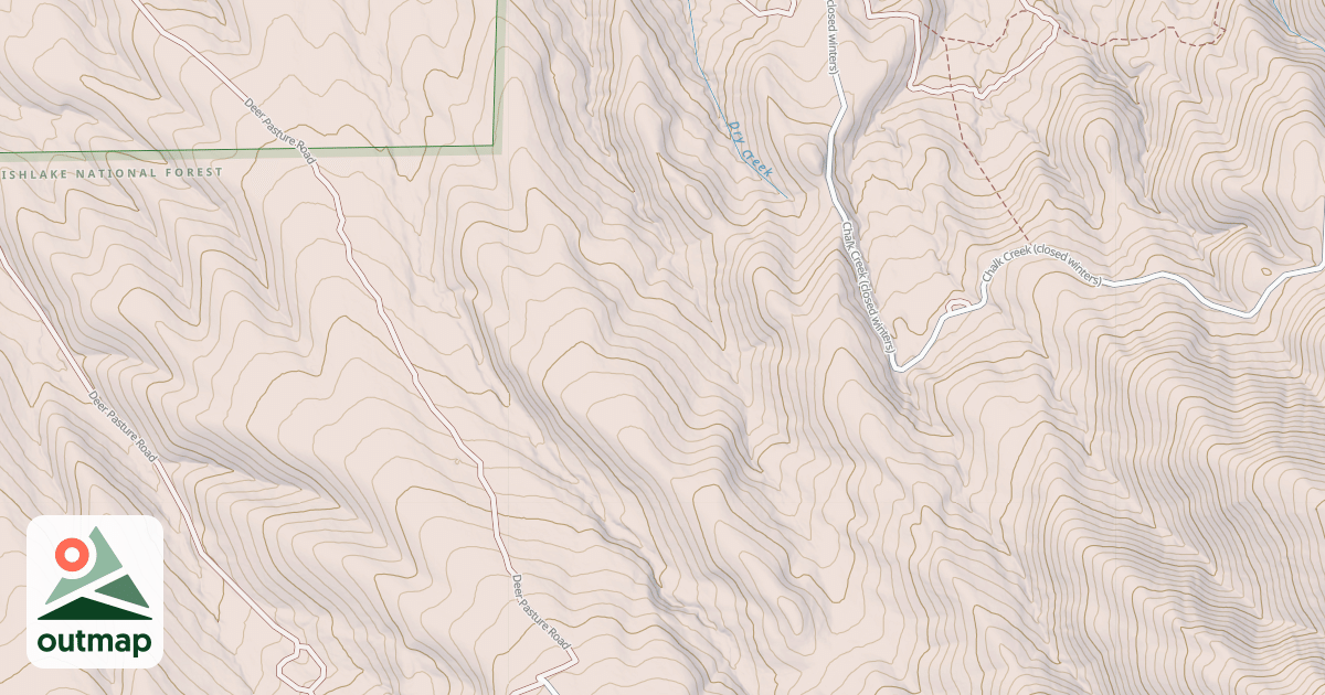 Map of 40856