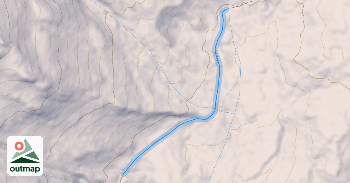 Map of CCC Trail