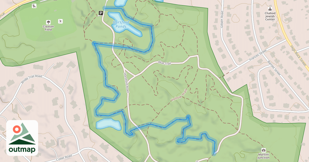 Map of Red Path