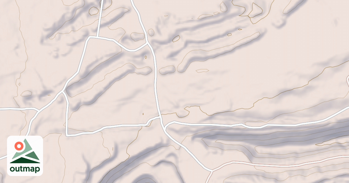 Map of Anthracite Outdoor Adventure Area Trails