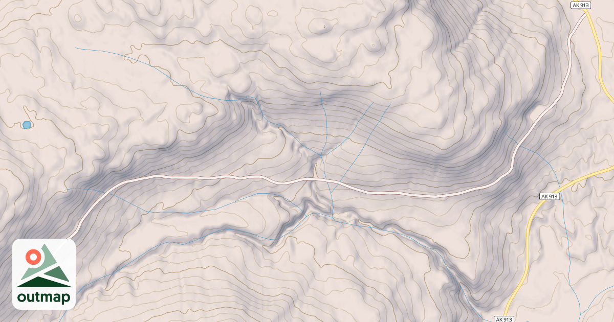 Map of USFS National Forest System Roads {CAAC8F67-12DC-4A9A-B3C8-41FDE1FBAD00}
