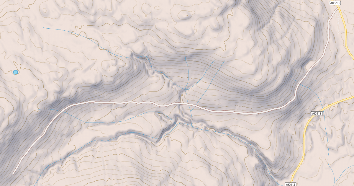 Map preview of USFS National Forest System Roads {CAAC8F67-12DC-4A9A-B3C8-41FDE1FBAD00}