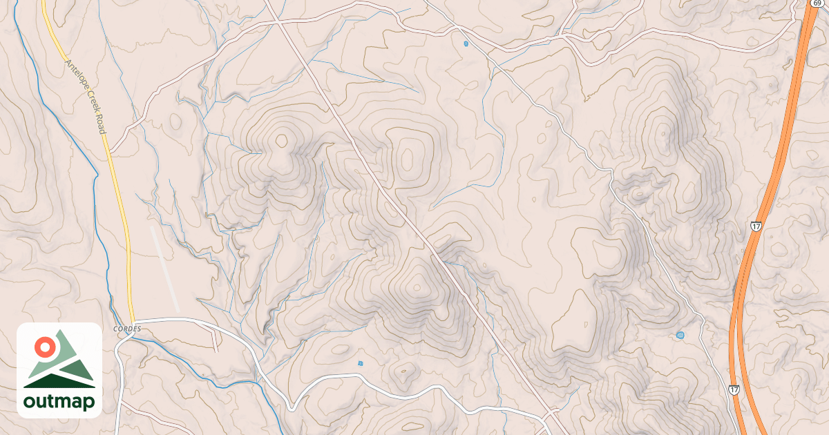 Map of BLM National GTLF Public Motorized Roads 0299f2bb-dd77-4181-a90e-2822188005a6