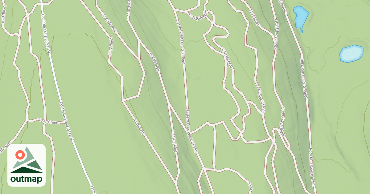 Map of Rock Run ATV Trails