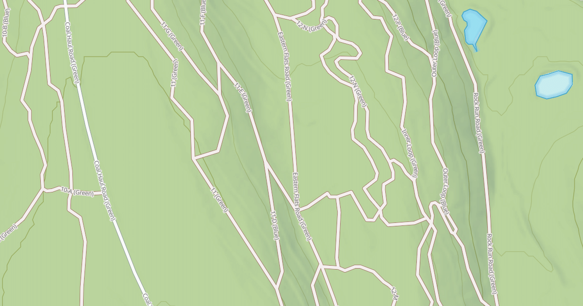 Map preview of Rock Run ATV Trails