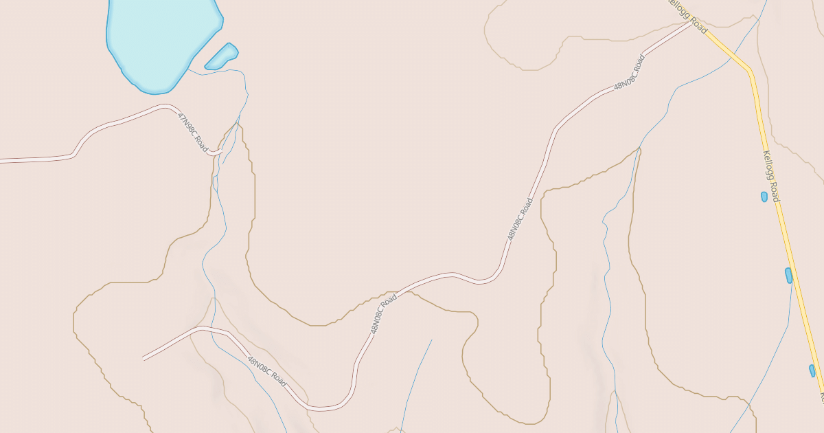 Map preview of CROWDER FLAT SPUR
