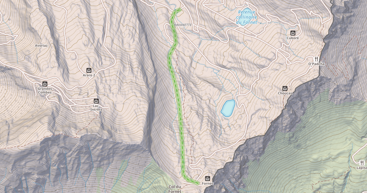 Map preview of Snowcross Marmottes