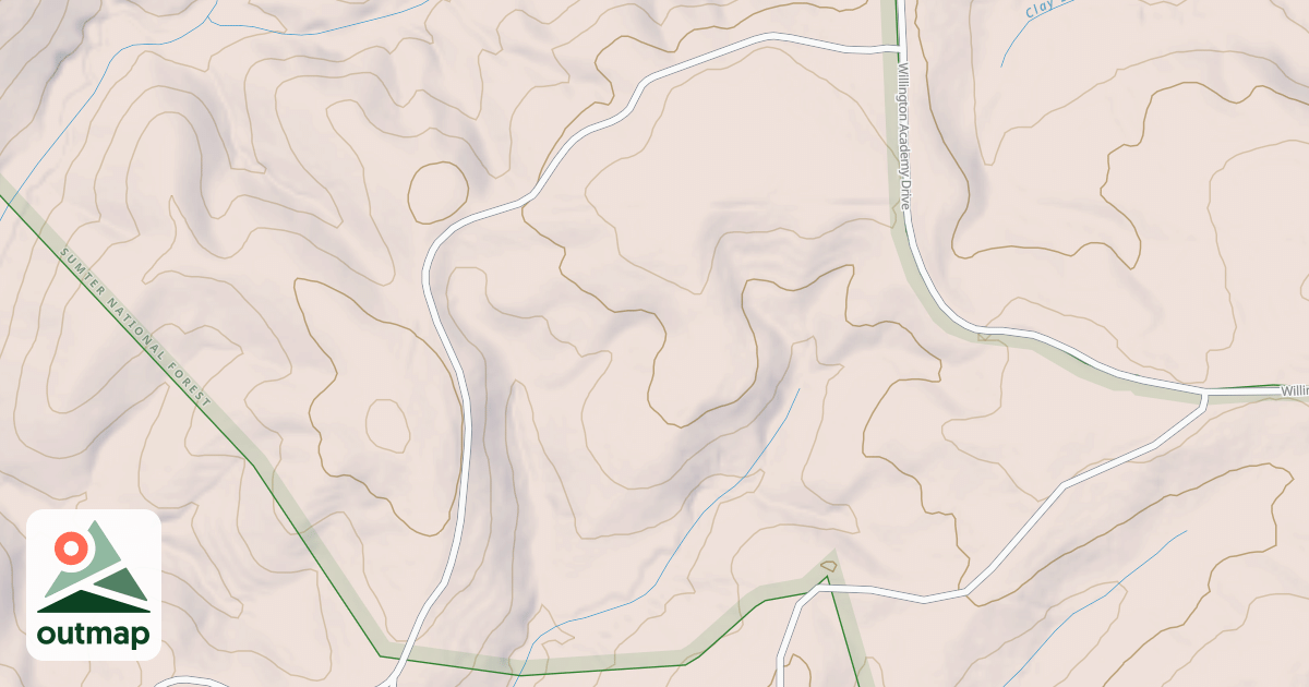 Map of OLD AUGUSTA-F