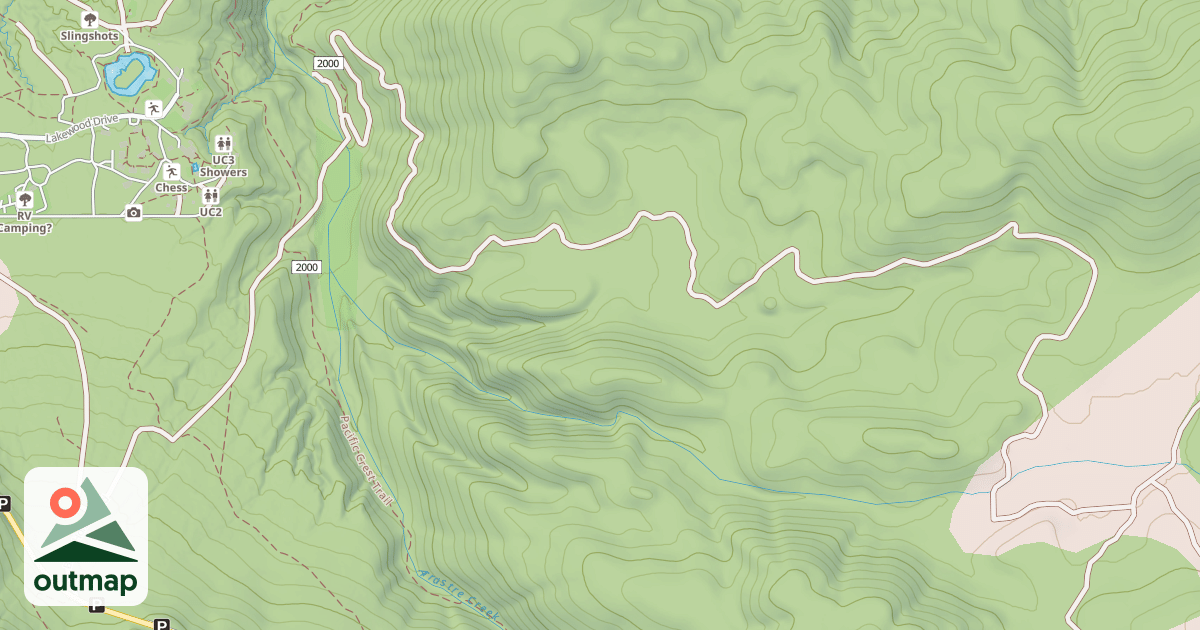 Map of BALKY HORSE