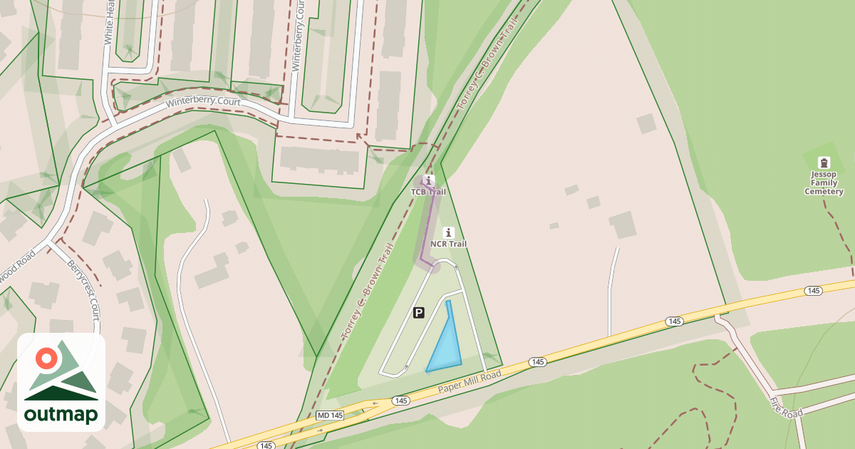 Map of Torrey C. Brown Trail