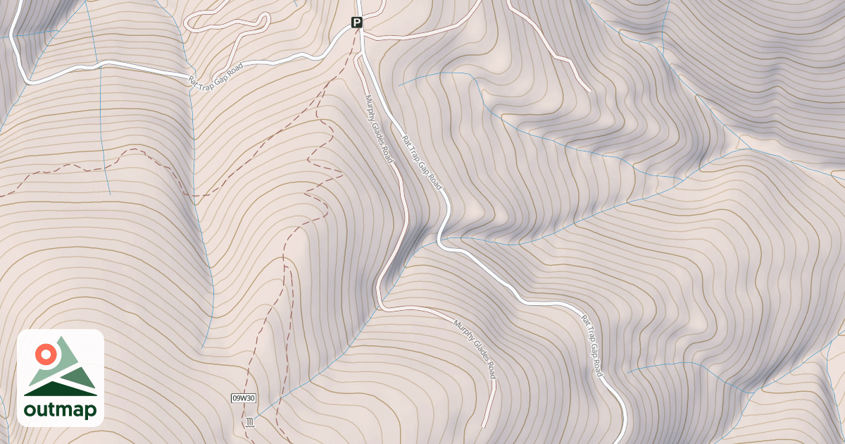 Map of MURPHY GLADES