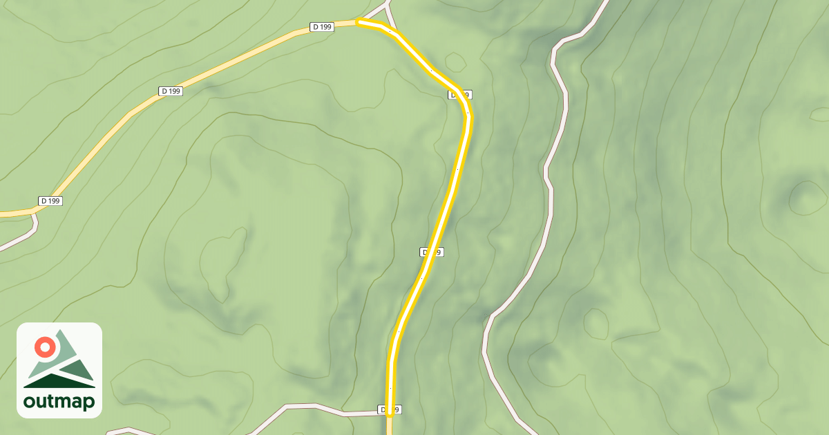 Map of Route du Col de la Bataille