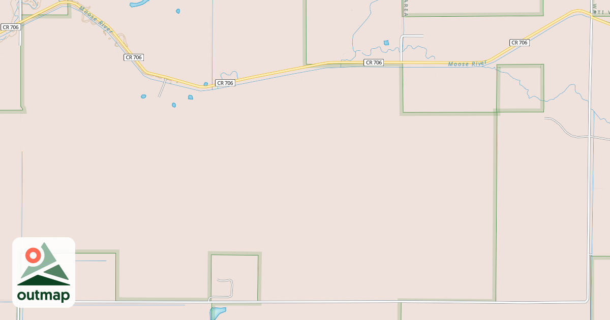 Map of Fourtown-Grygla Trail System