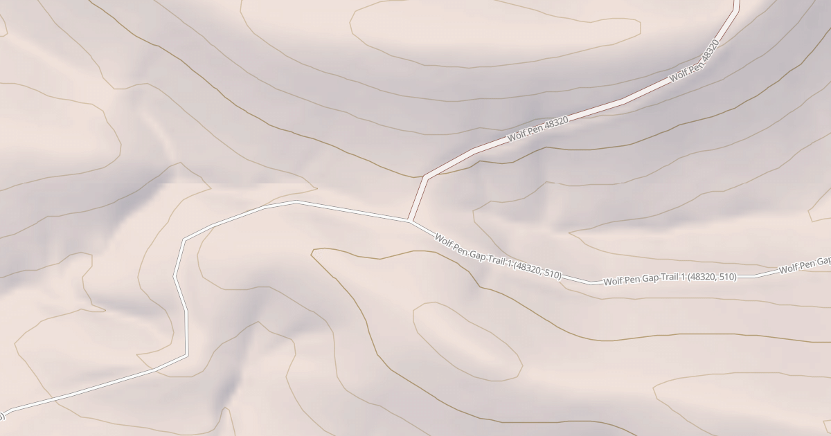 Map preview of USFS National Forest System Roads {21BAAD43-8AA0-4508-A6CB-0B4D22B21305}