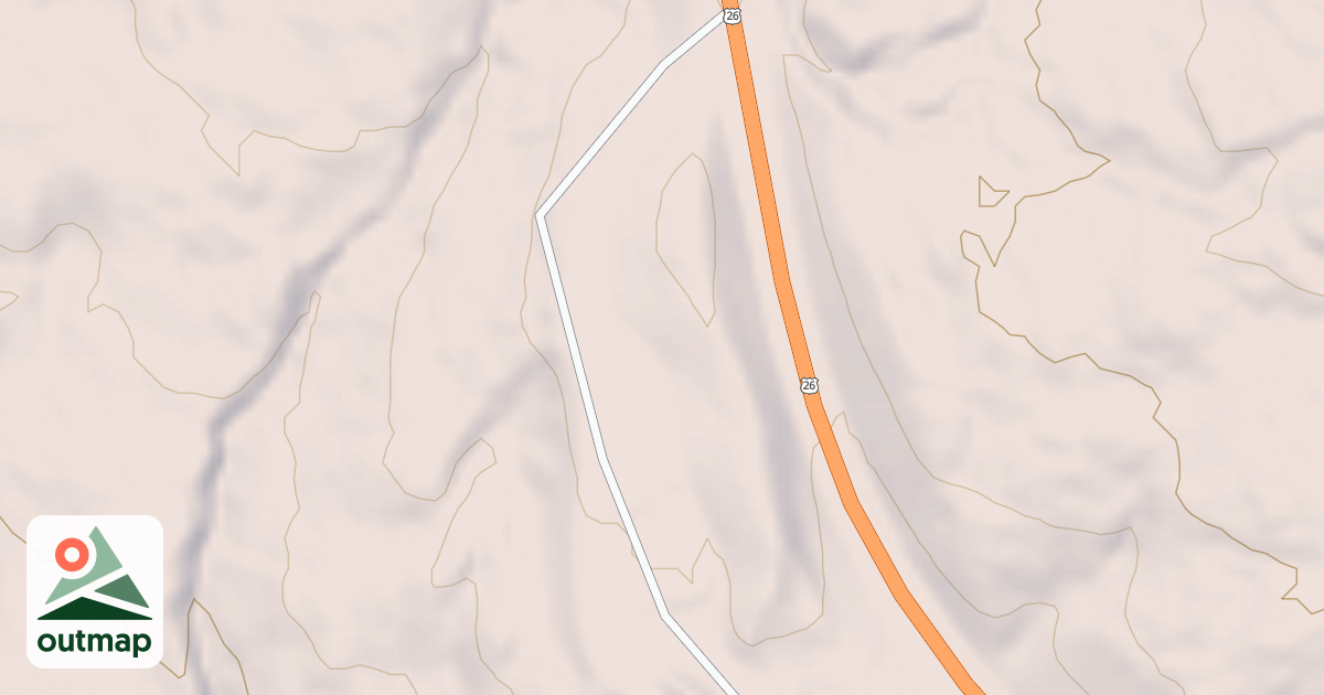 Map of HIGHWAY 26/287 MTC