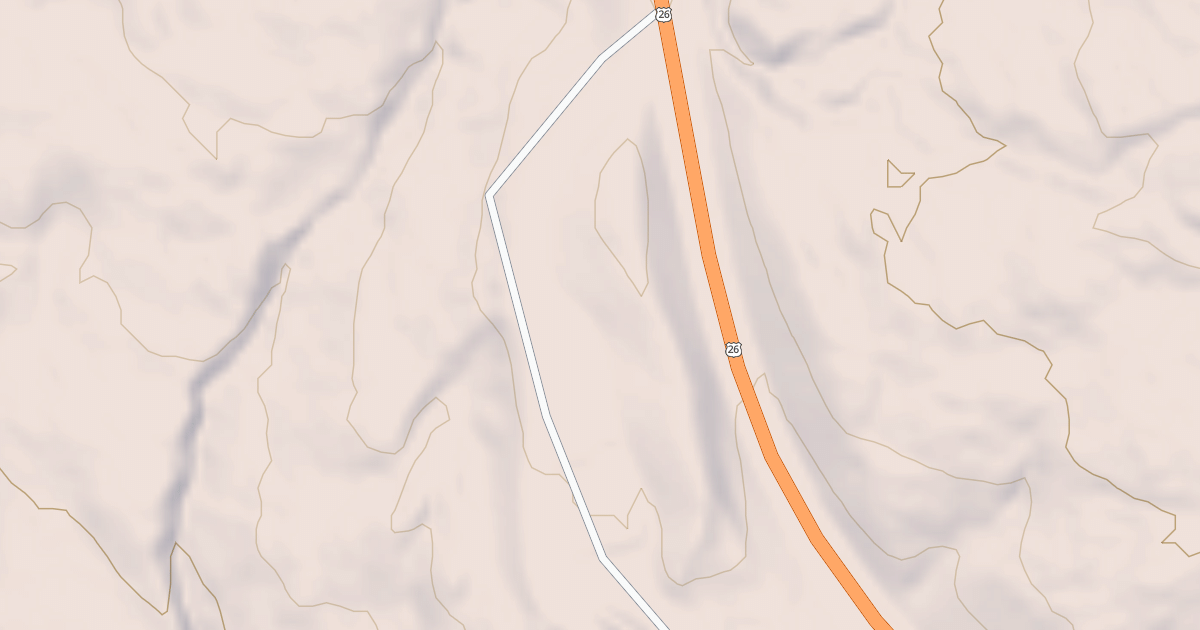 Map preview of HIGHWAY 26/287 MTC