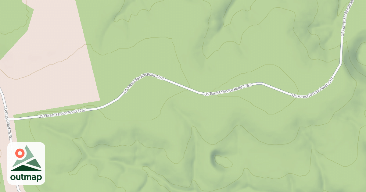 Map of DEEP HOLLOW NORTH