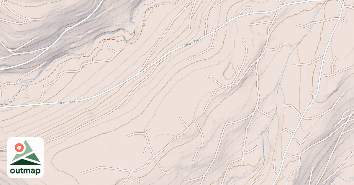 Map of CHERRY KNOB