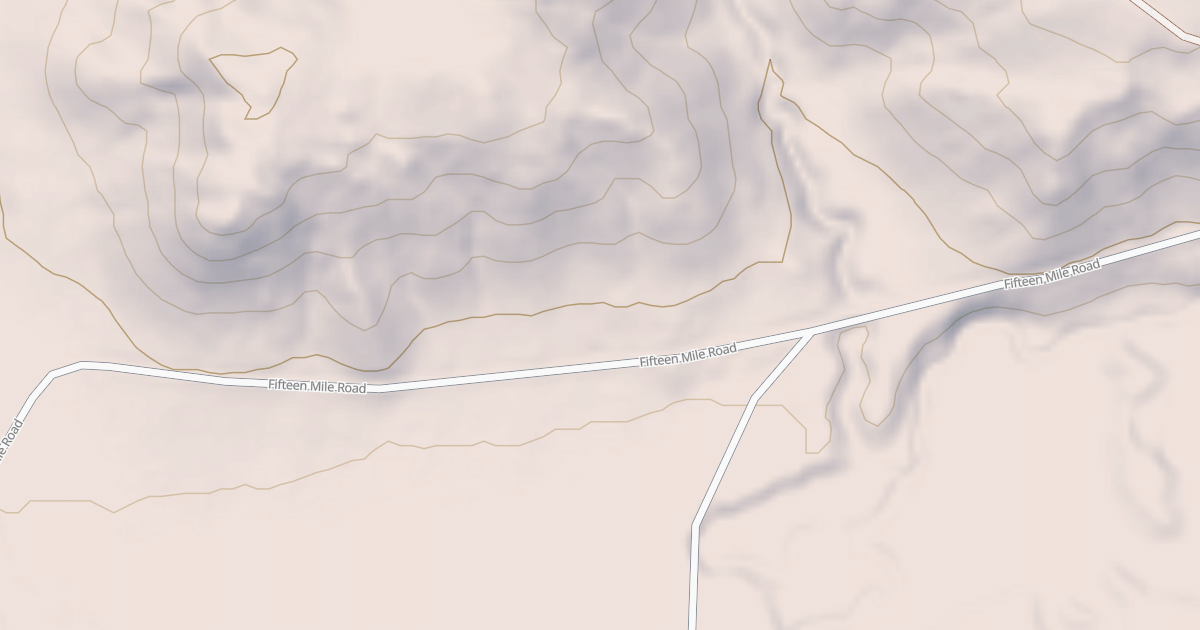 Map preview of FIFTEEN MILE