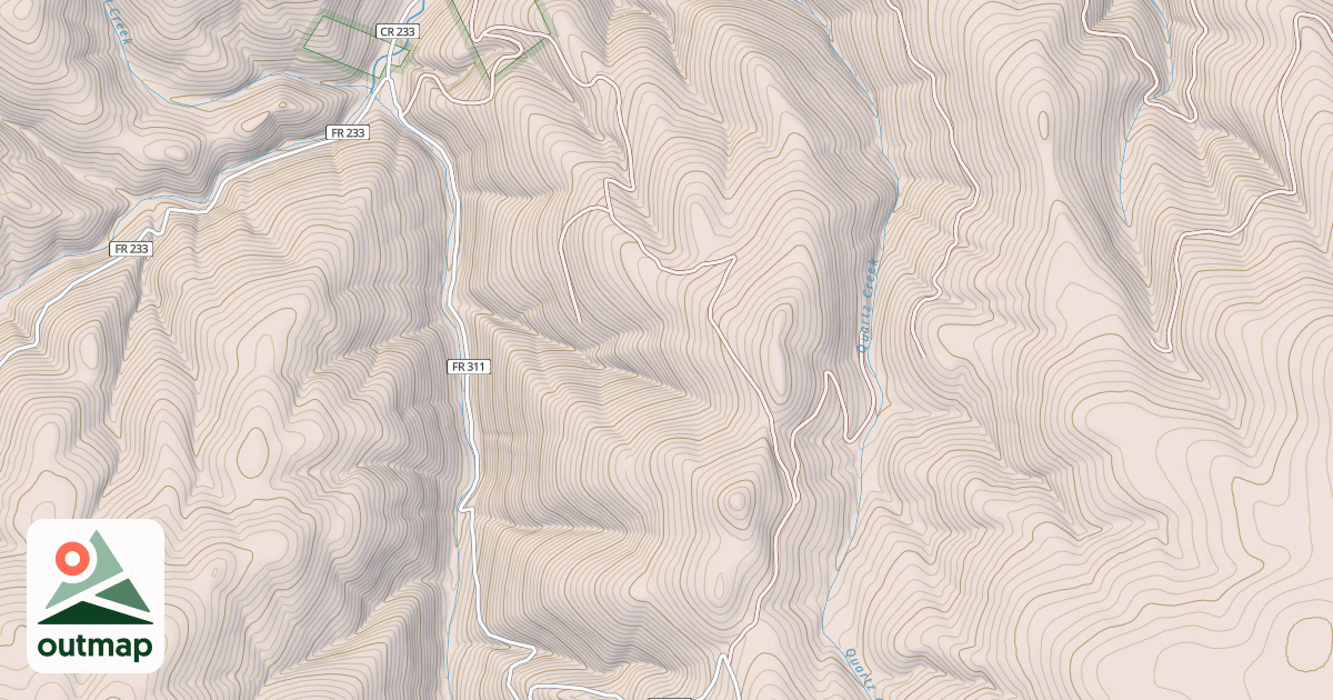 Map of CIRC TWINS MINE