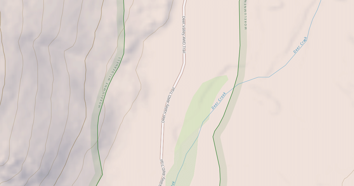 Map preview of Deer Valley South 4wd
