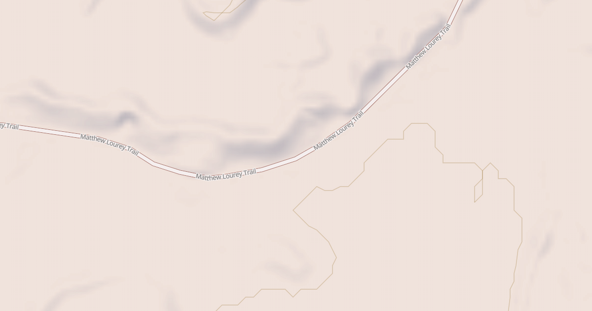 Map preview of Matthew Lourey State Trail